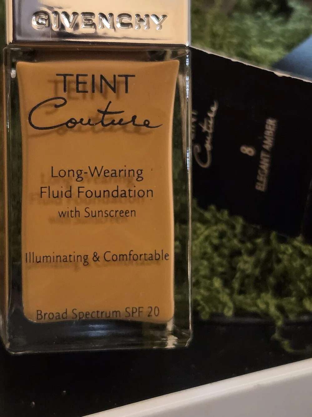 Givenchy Teint Couture Long-Wearing Foundation SPF 20 Shade 8 Elegant Amber Test